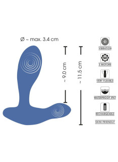 Stimolatore Prostatico Flessibile Blue 4