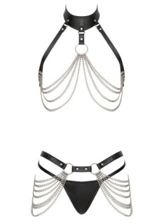 Harness Set 24938611101 - Lingerie Sexy per serate BDSM Fetish 3