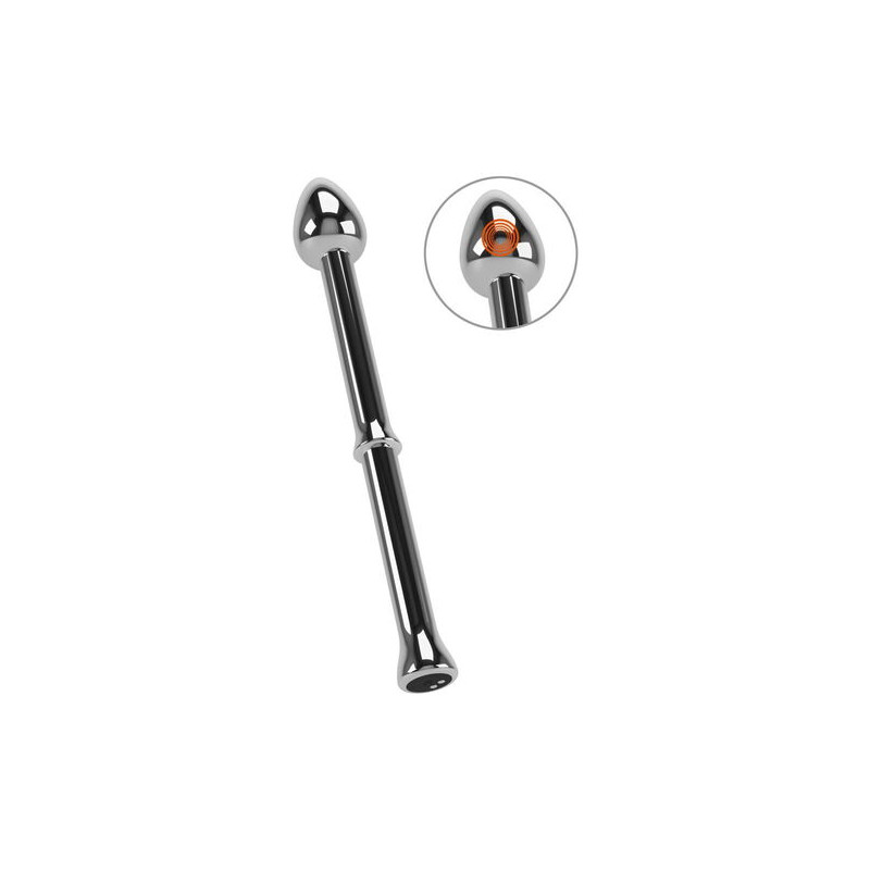 Vibrating Prostata Stimulator: Metal Milking Stick