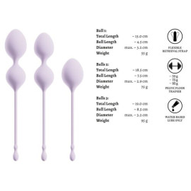 Elorin Love Ball Training Set - Sfere Kegel per pavimento pelvico 4