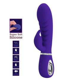 Pretty Love Super Soft Rabbit Violet - Vibratore rabbit ultra morbido