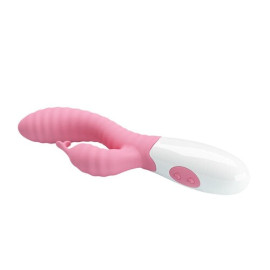 Vibratore Rabbit Hyman - Vibratore rabbit potente in silicone 3