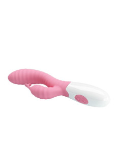Vibratore Rabbit Hyman - Vibratore rabbit potente in silicone 3