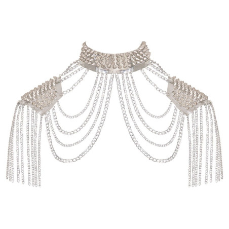 Spiked Collar And Shoulder Pads
