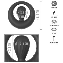 Cock Ring With A Vibrating Stimulator 2