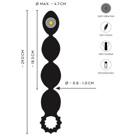 Flexible XL Anal Beads - Palline anali in silicone Reach 4
