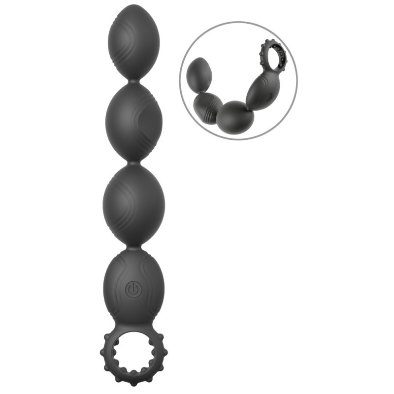 Flexible XL Anal Beads - Palline anali in silicone Reach