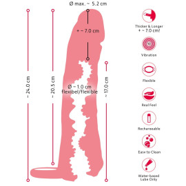 2in1 Extension & Masturbator RC 4