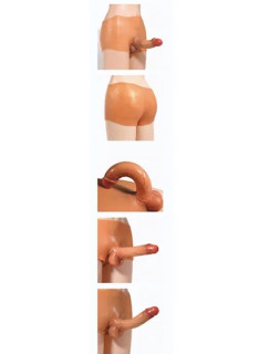 Perfect Cock Silicone Wearable Dildo 19cm 2
