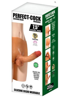 Perfect Cock Silicone Wearable Dildo 19cm 3