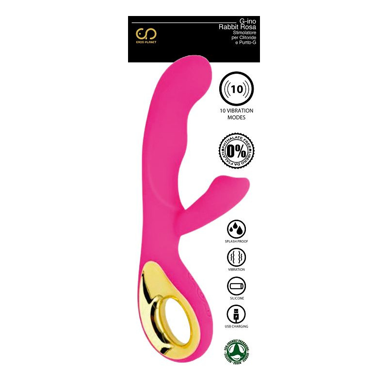 Eros Planet G-ino Rabbit Rosa