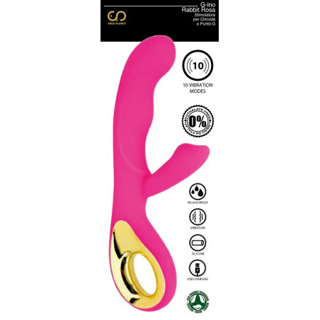 Eros Planet G-ino Rabbit Rosa