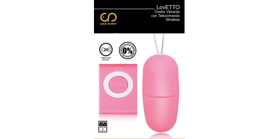 LoV-etto Ovetto Wireless Telecomandato Rosa