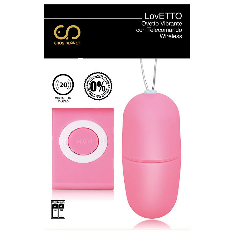 LoV-etto Ovetto Wireless Telecomandato Rosa