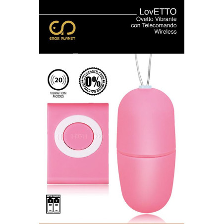LoV-etto Ovetto Wireless Telecomandato Rosa