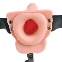 6" Hollow Rechargeable Strap-on 3